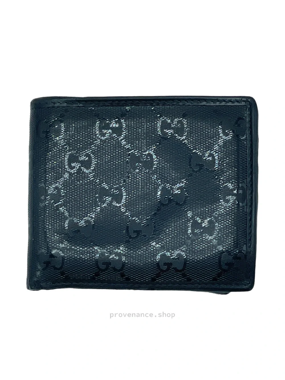 🔴 Gucci GG Supreme Bifold Wallet - Black